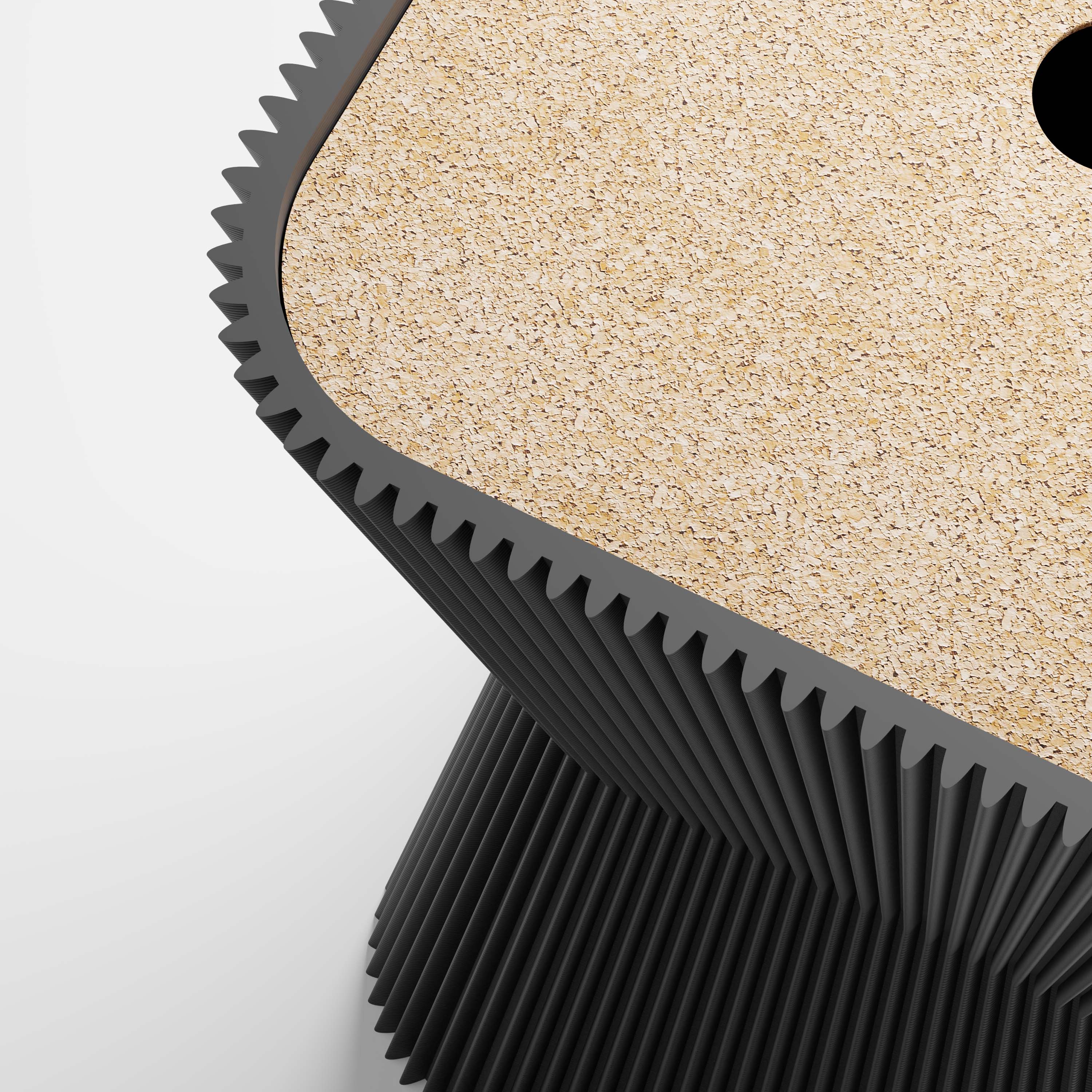 PYRAMIDE - BEISTELLTISCH