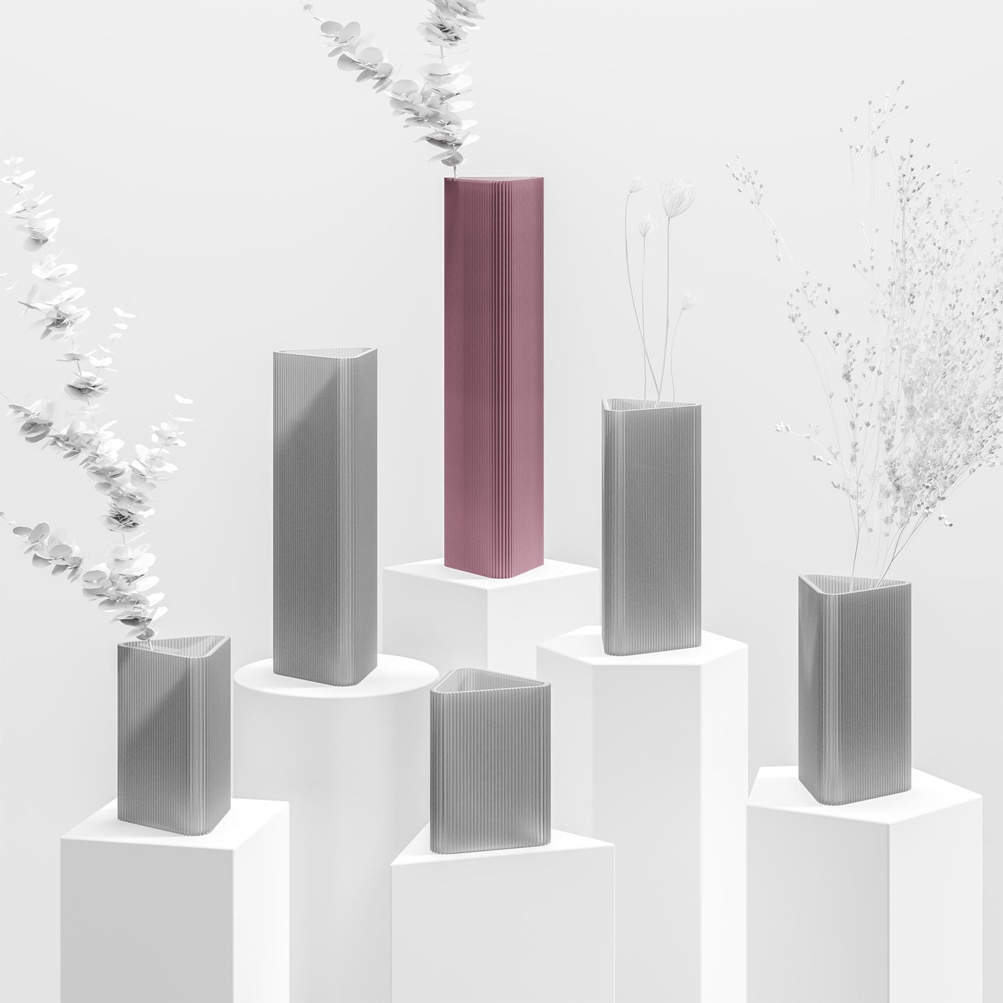 Vase Lavendel Farbe